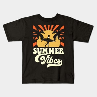 Summer Vibes T Shirt For Women Men Kids T-Shirt